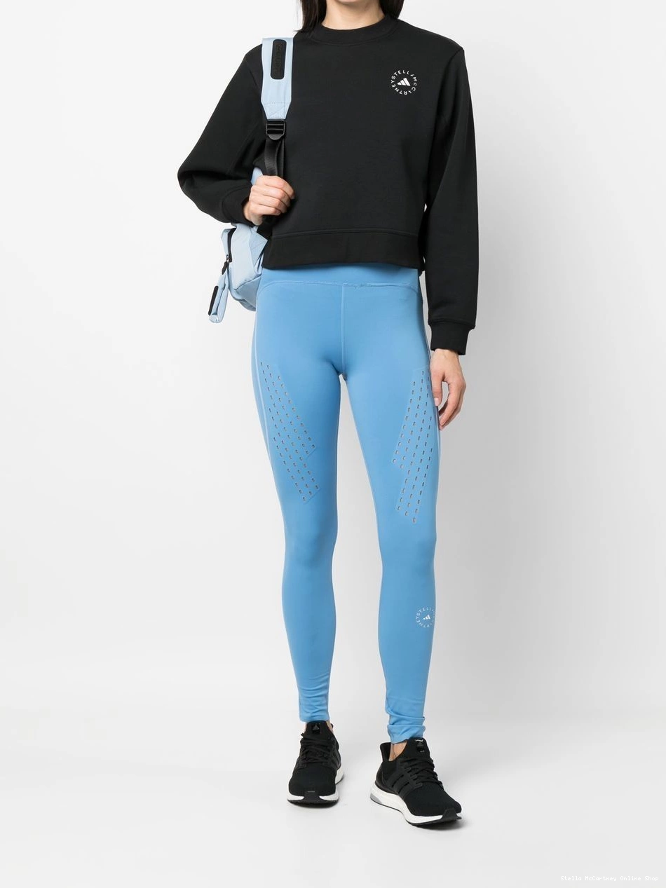 Cheap McCartney logo-print Women sweatshirt adidas by cropped Stella 0728